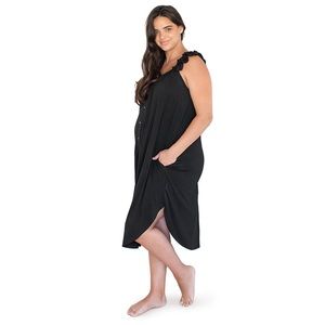 Kindred Bravely Ruffle Strap Labor and Delivery Gown XS/S